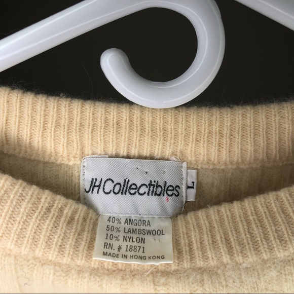JH Collectibles Vintage Yellow Sweater Large - Picture 3 of 6